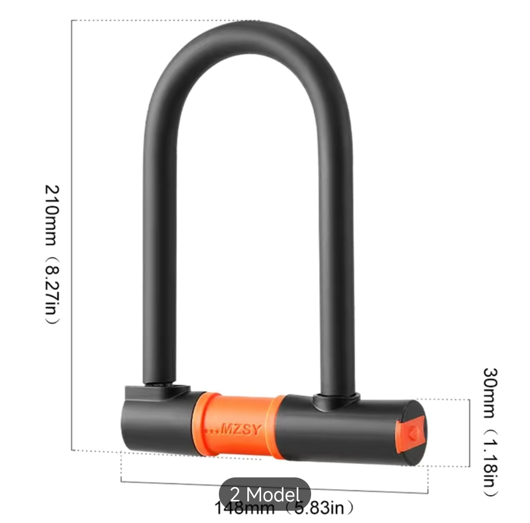 Heavy Duty Bicycle U Lock - photo 2