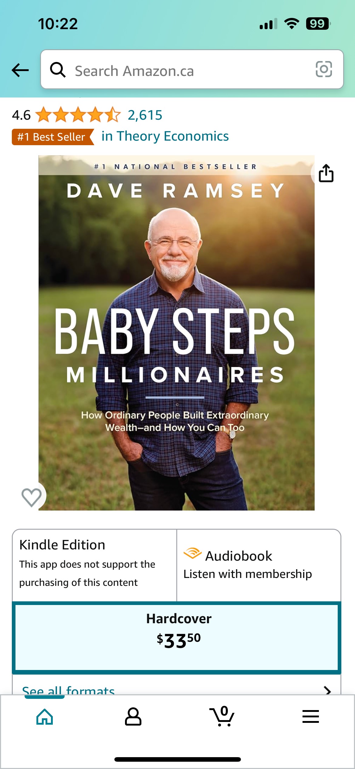 Baby steps Millionaires hardcover book by Dave Ramsey - photo 2