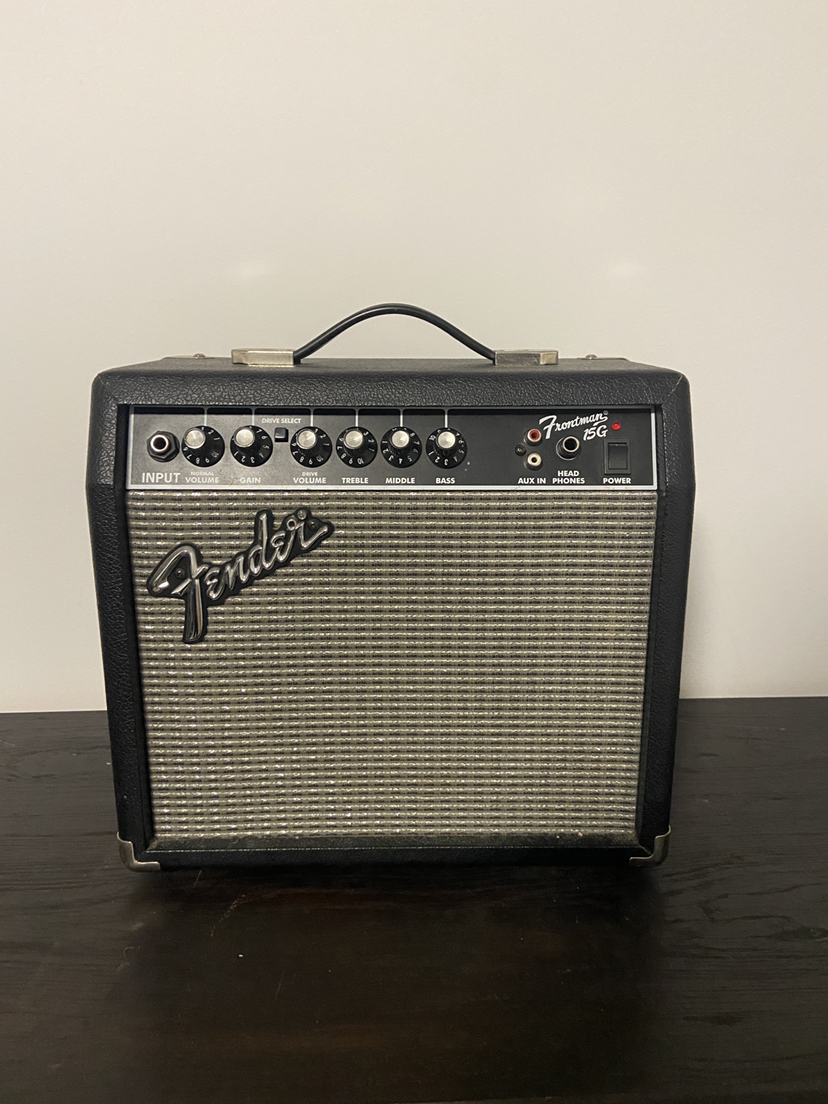 fender frontman 15g electric guitar guitar amp