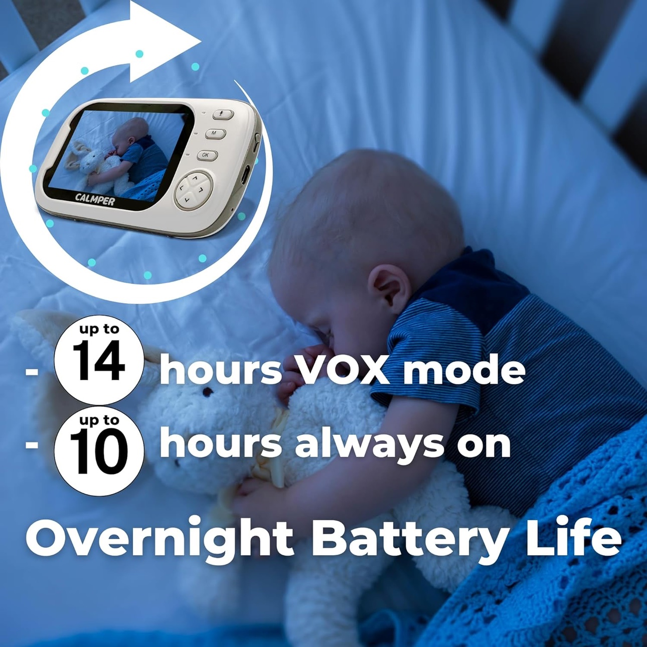 Video Baby Monitor No WiFi Needed - NEW image indicator(4)