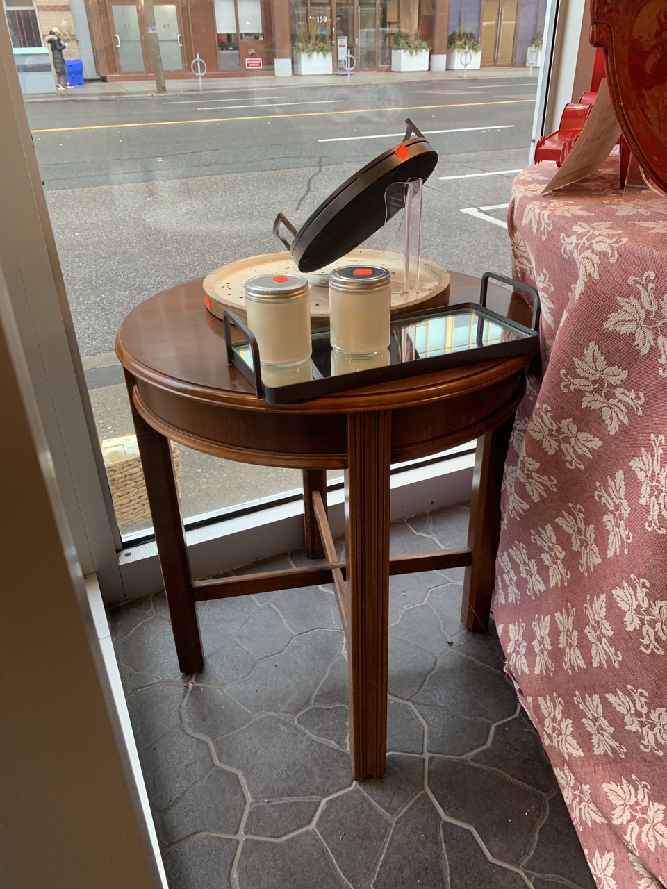 Solid wood table