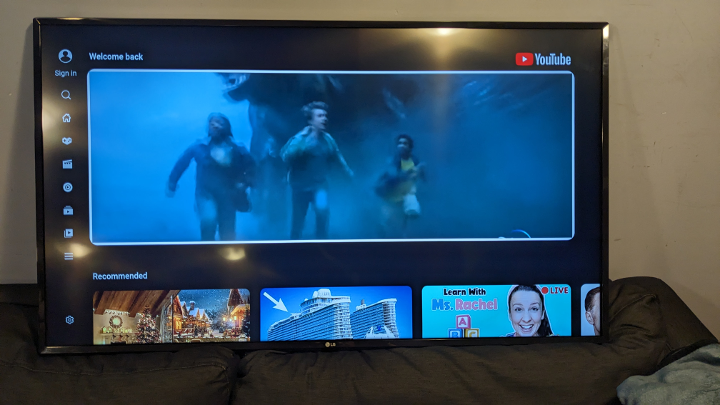 49" 4k LG smart tv