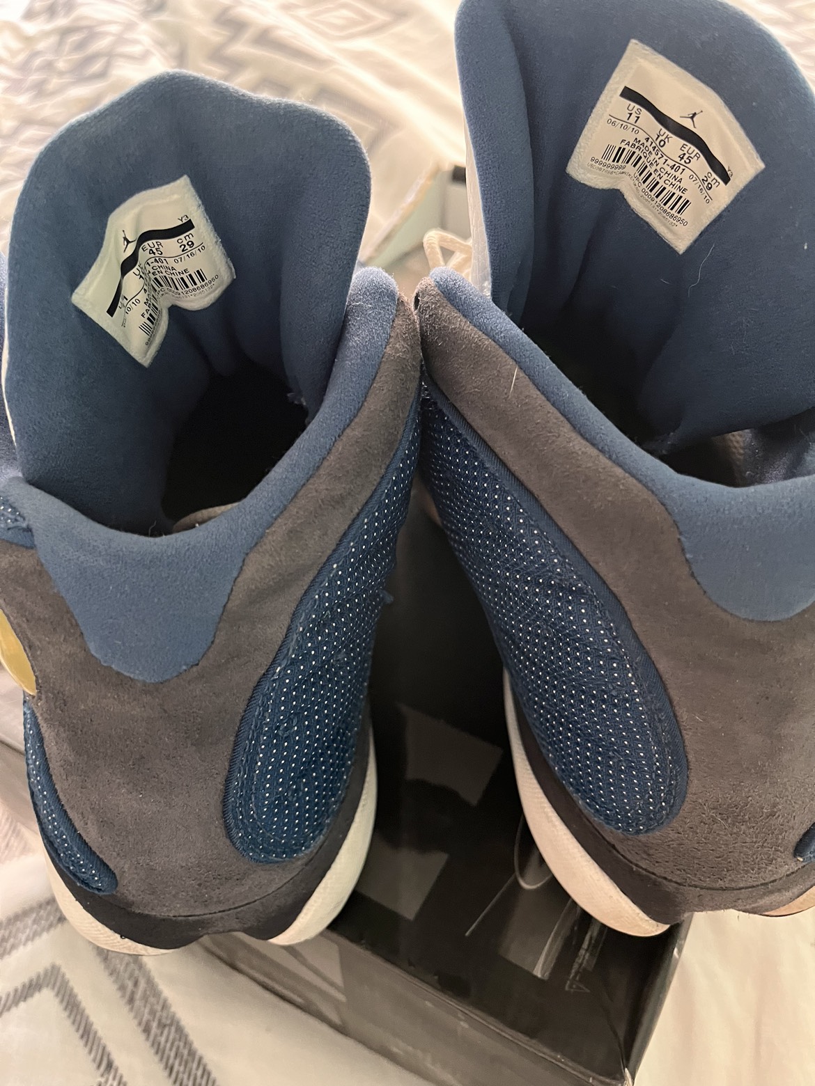 Air Jordan 13 flight grey - photo 3