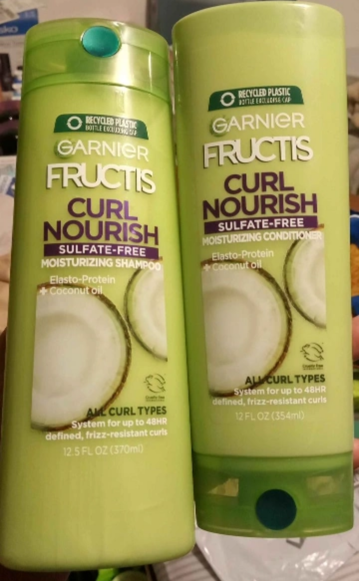 Garnier Fructis Curl Nourish Shampoo/Conditioner - 10 pack - photo 2