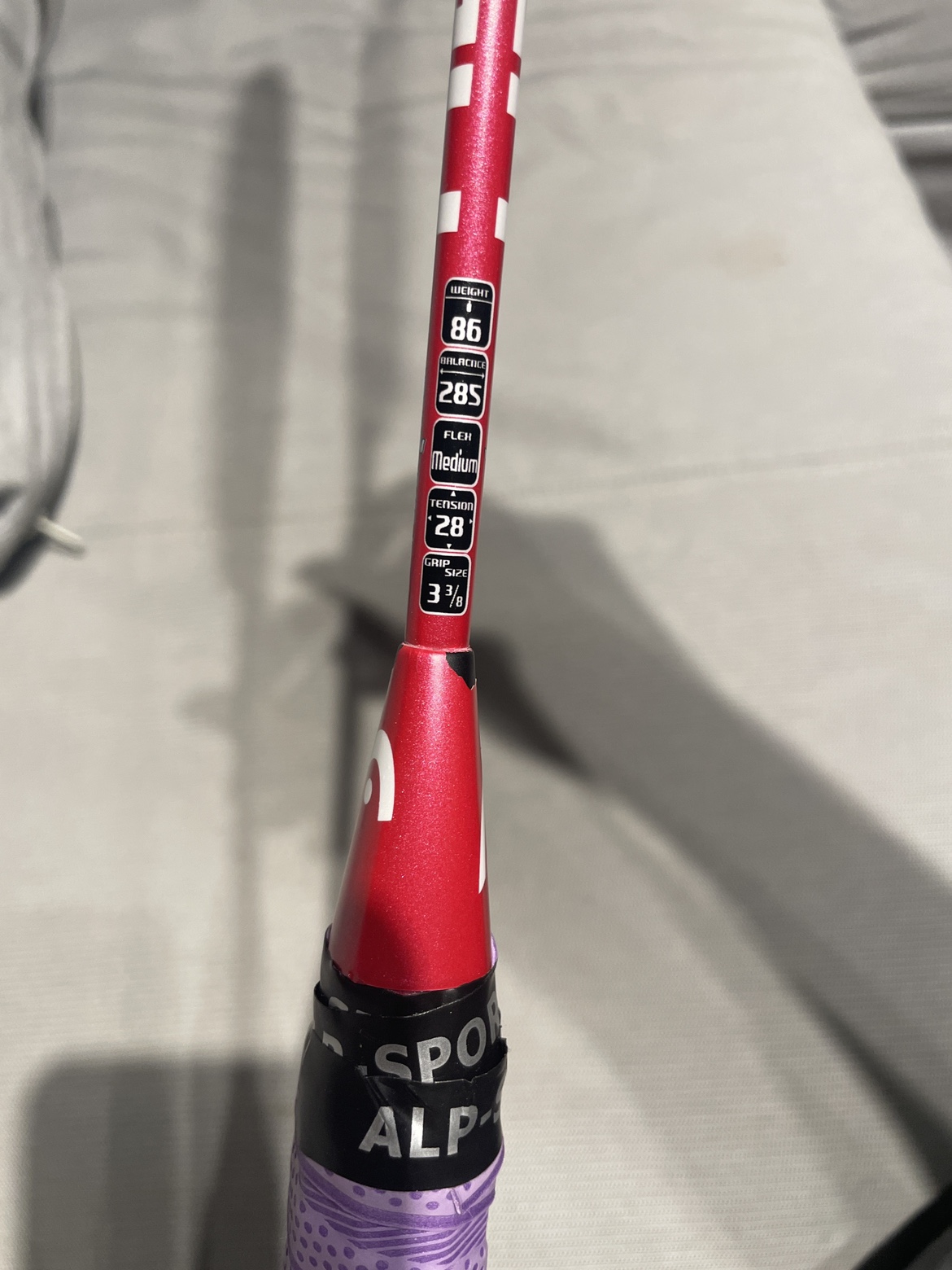 head spector badminton racquet - photo 2