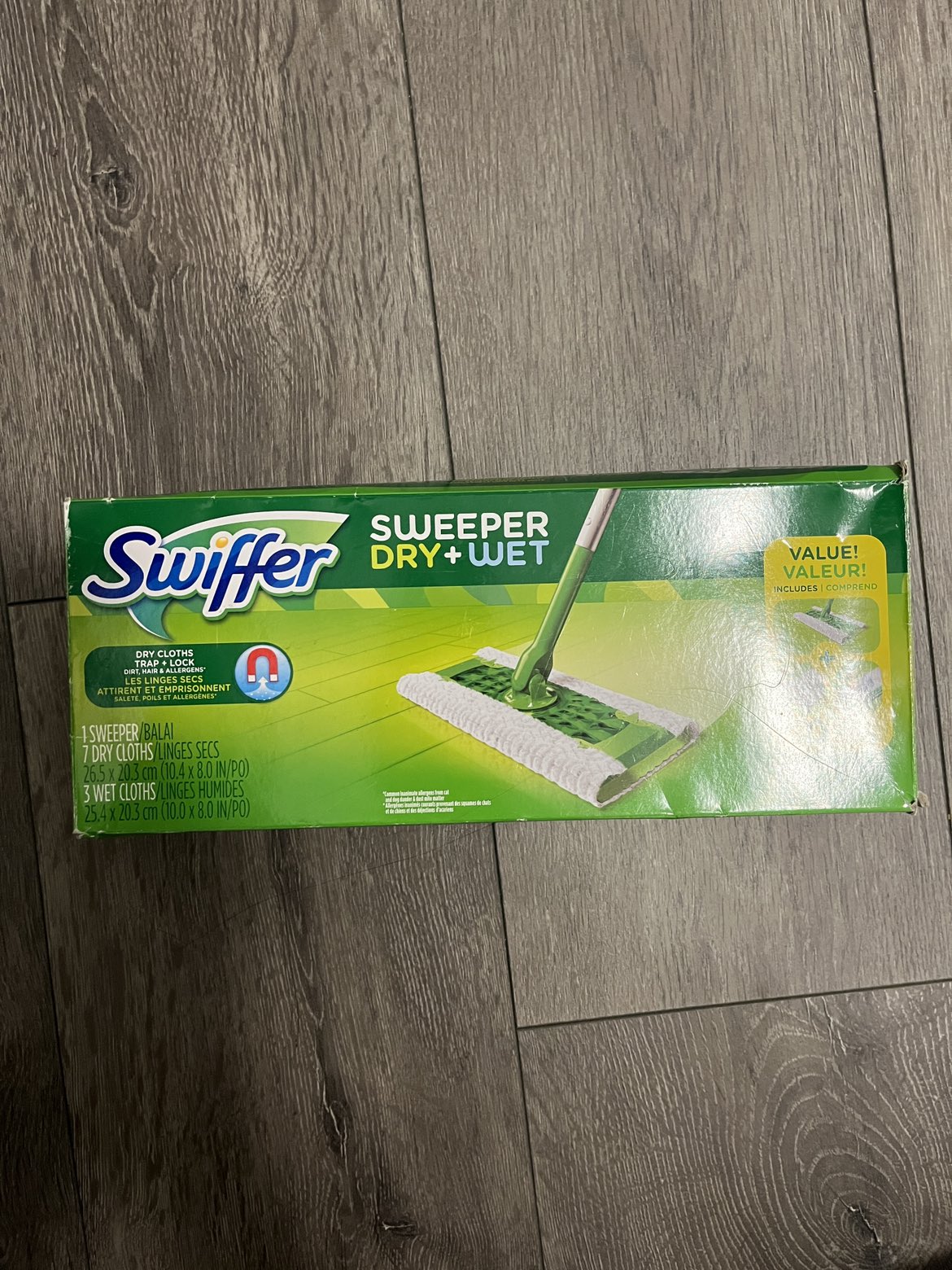 #freecycle swiffer mop brandnew