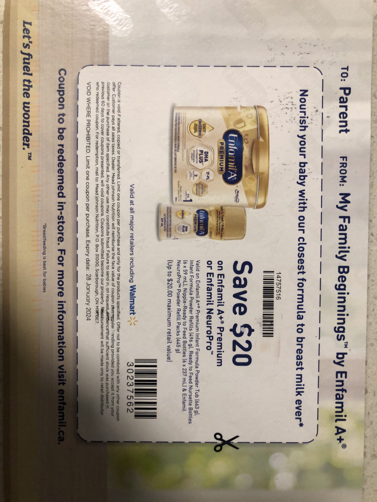Enfamil #freecycle thumbnail