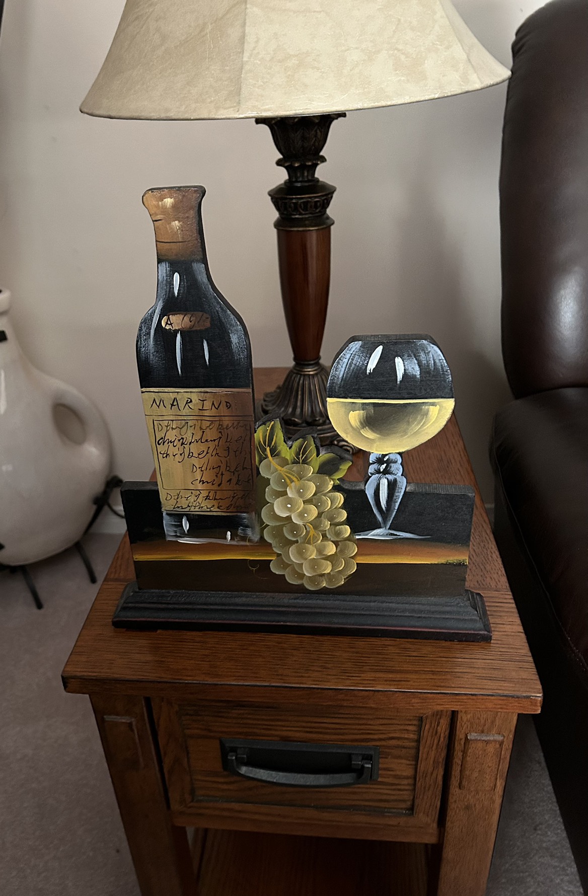 Wooden Wine Decor thumbnail
