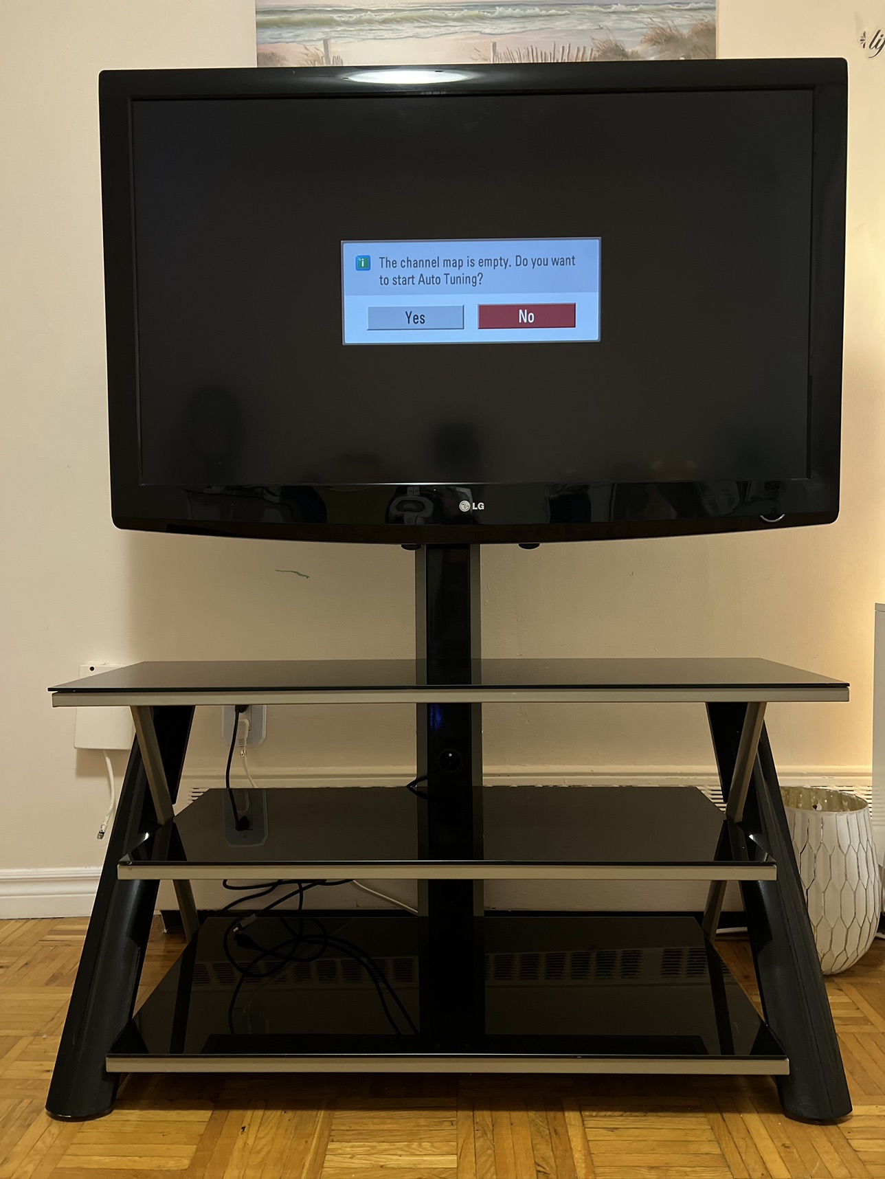 TV stand with TV thumbnail