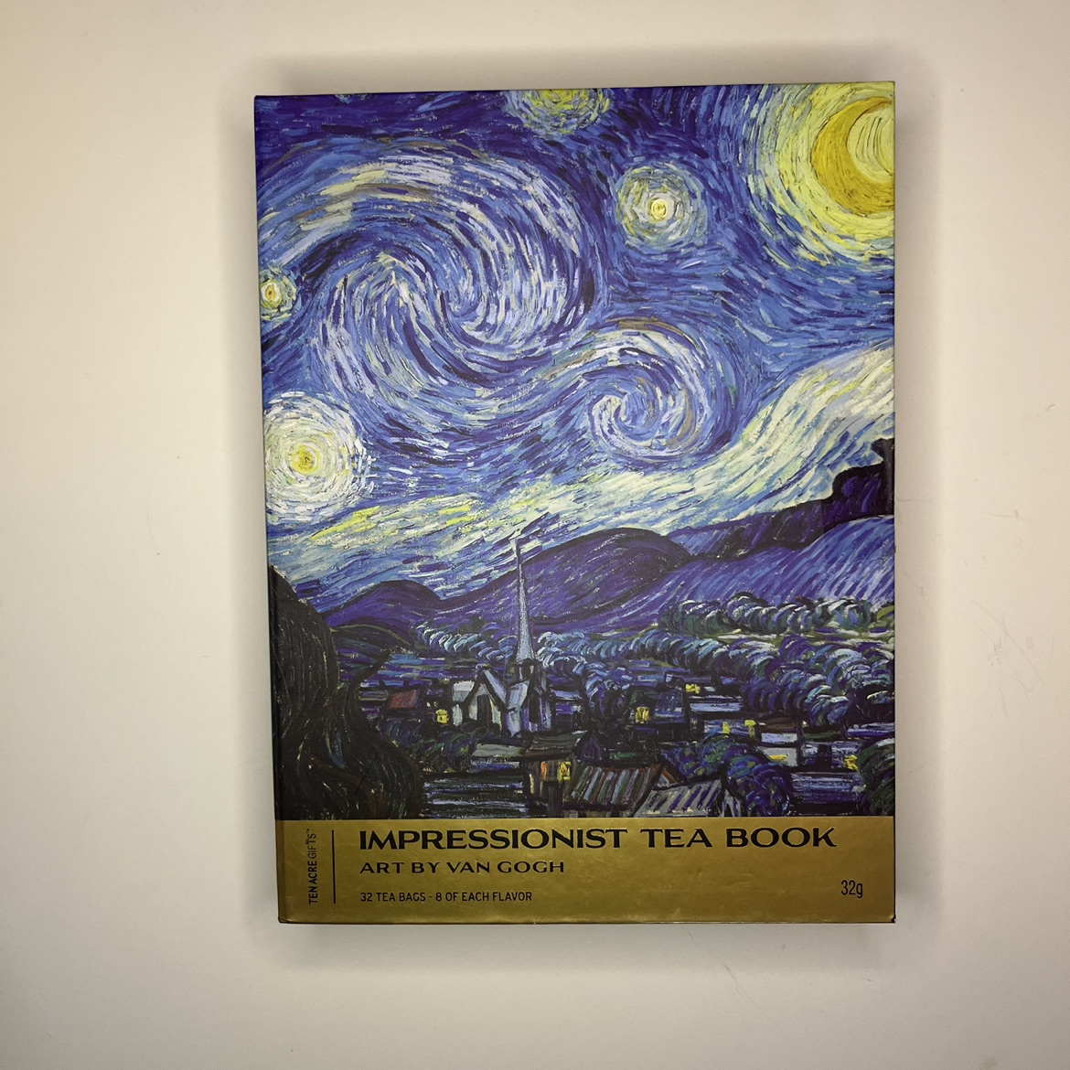 Van Gogh Starry Night Gift Set - Tote, Coin Purse, Mug, Tea image indicator(8)