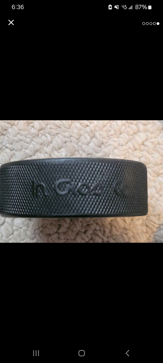 San Jose Sharks NHL official Early 1990s Hockey puck image indicator(5)