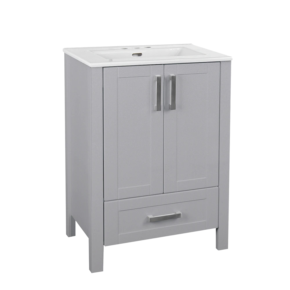 🎁Rectangular Drop-in Sink with Single Hole Drilling in White - photo 3
