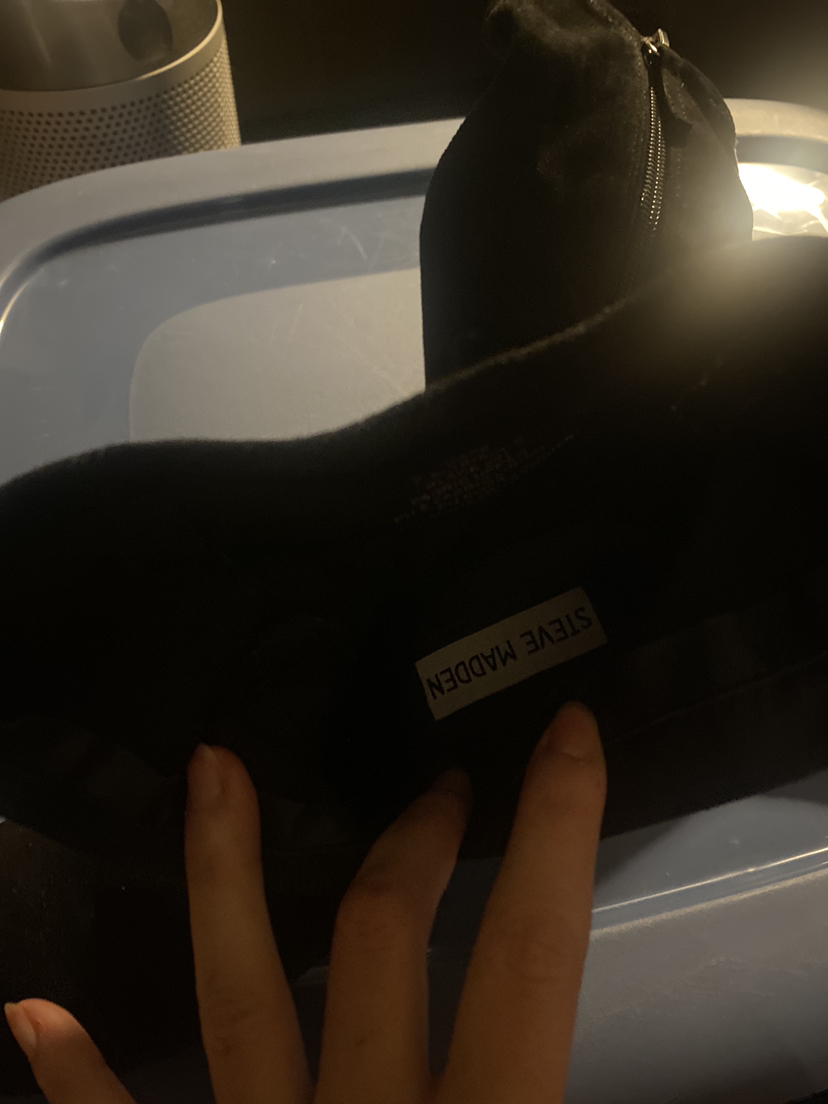 Steve Madden Velvet Boots Size 7.5 - photo 2