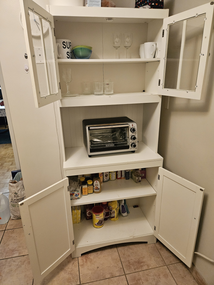 4 door Kitchen Hutch/pantry storage - photo 2