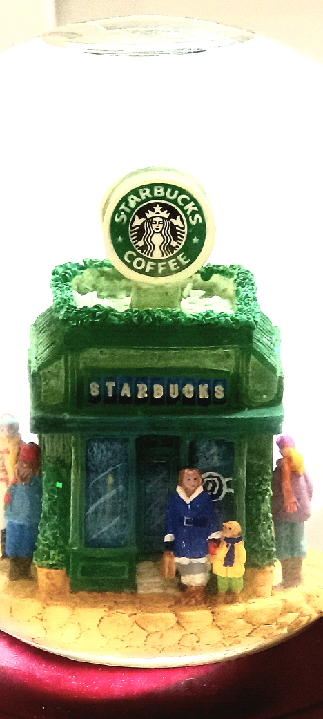Starbucks globe music box, hard to find. Just $30 image indicator(2)