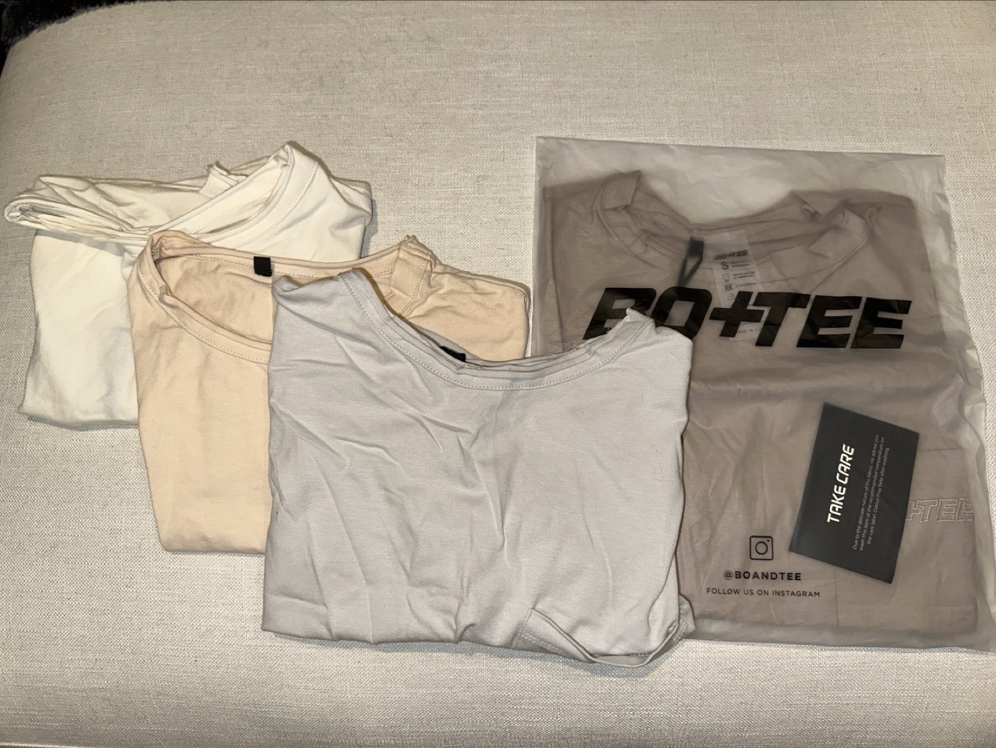 *NEW* Bo + Tee Crop Tops (Small) Assorted Colours