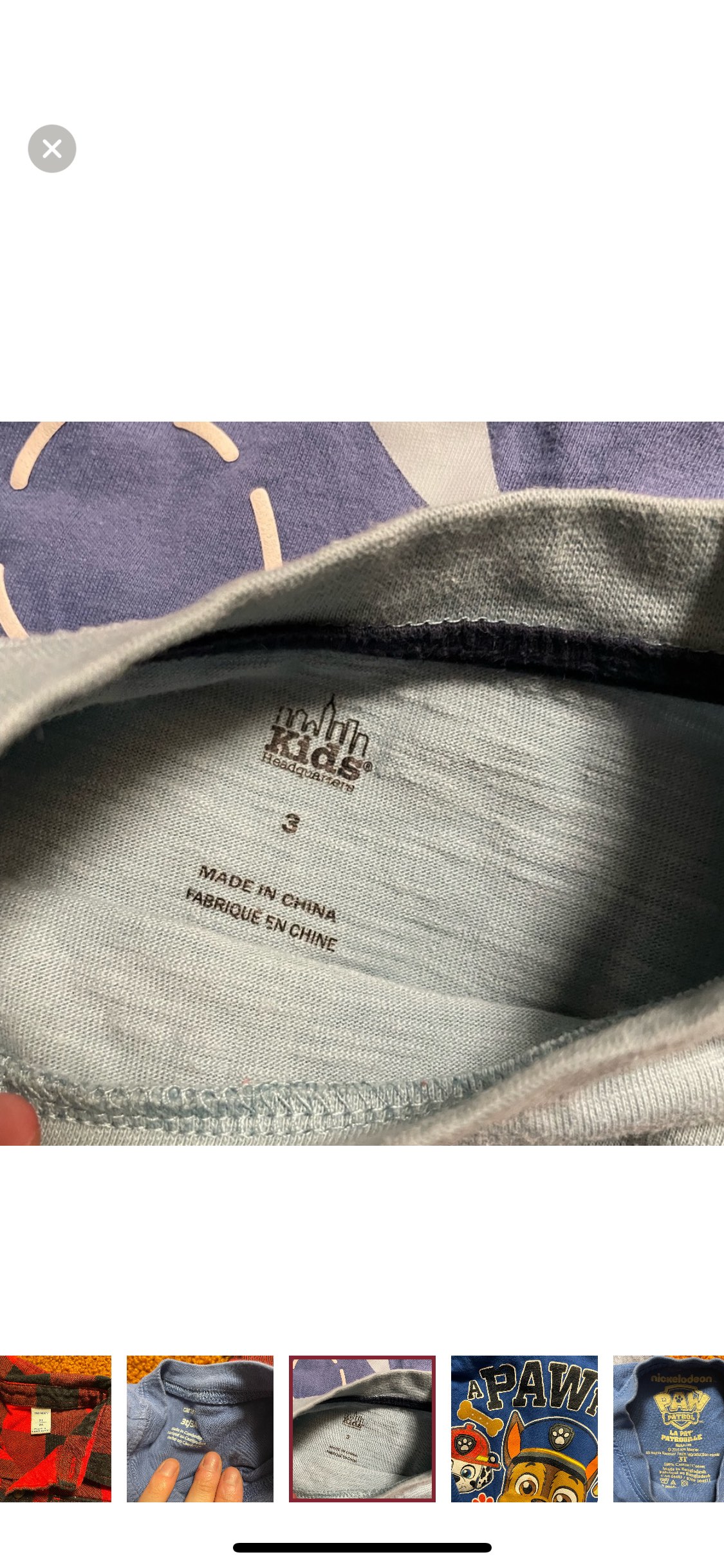 Bundle of 6 Boys Shirts Size 3T image indicator(7)