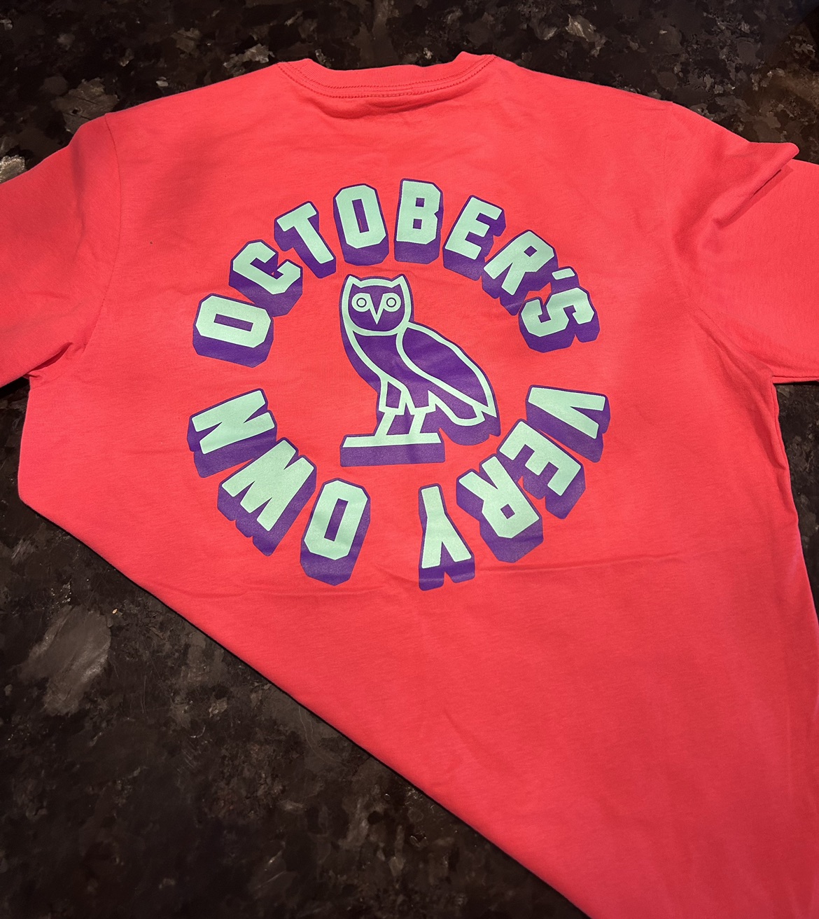 OVO CORAL PINK T-SHIRT thumbnail
