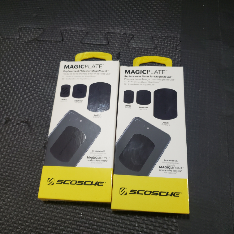 2x Scosche MagicPlates for Magic Mount Car Charger