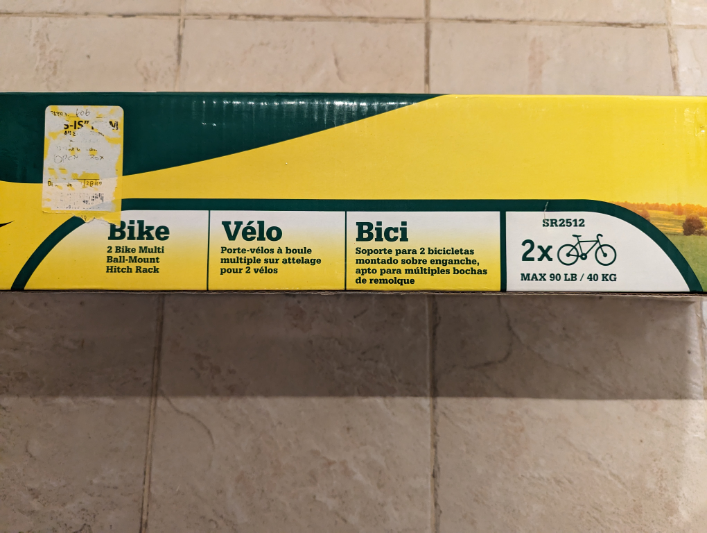 SportRack SR2512 Pathway Tow Ball 2Bike Rack image indicator(2)