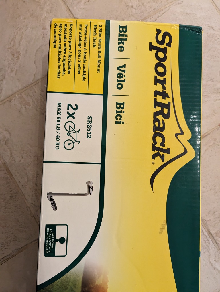 SportRack SR2512 Pathway Tow Ball 2Bike Rack image indicator(4)