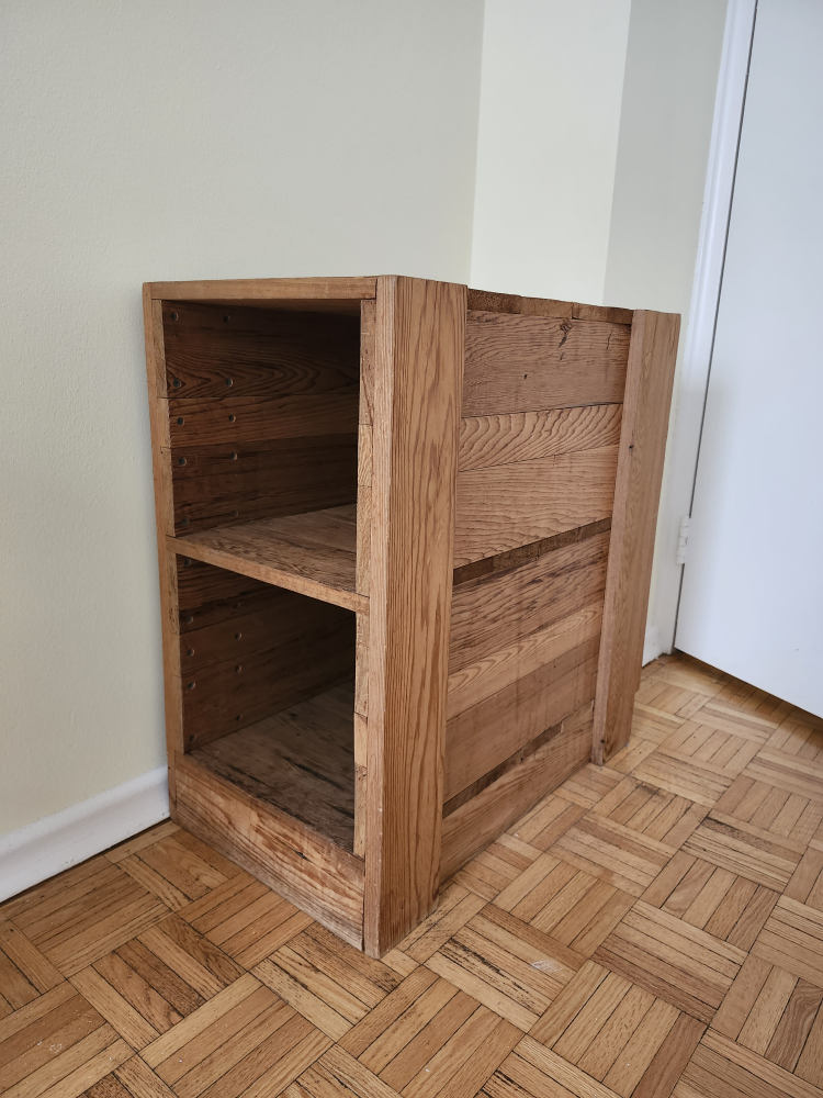 wooden rack