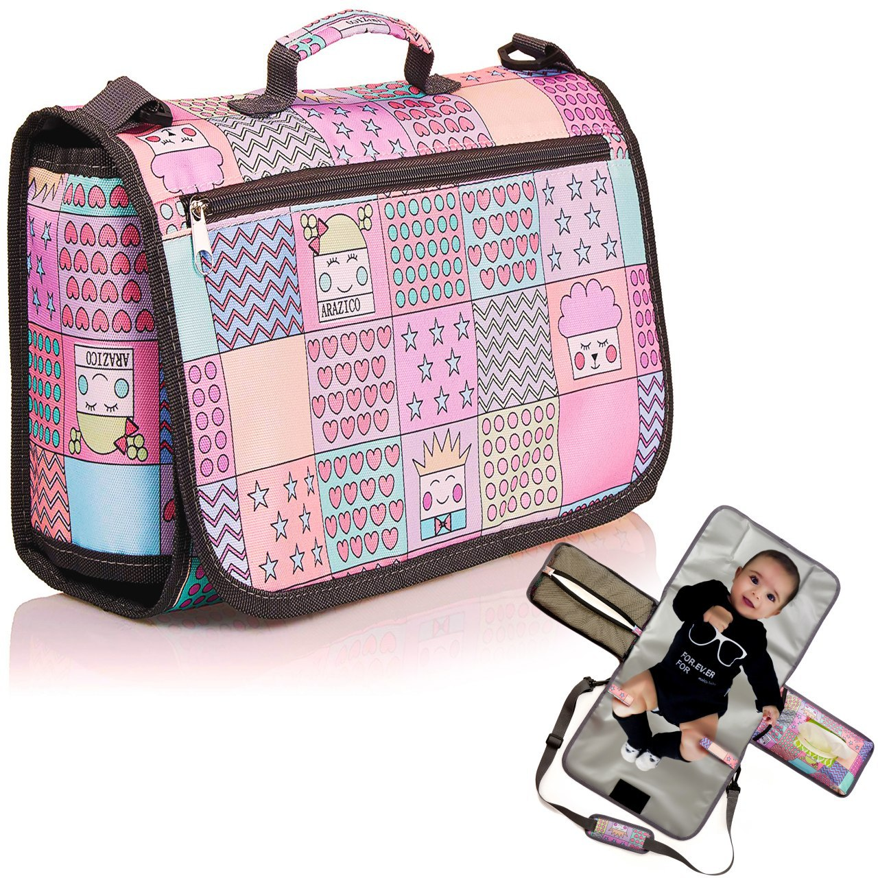 Baby Portable Diaper Changing Pad thumbnail