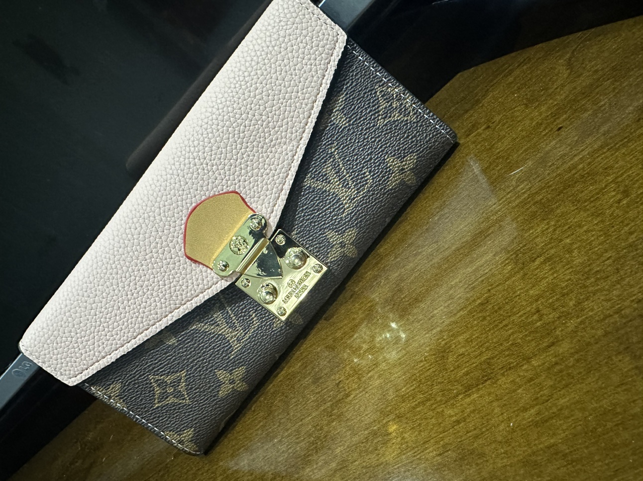 2 pieces leather wallet and card holder thumbnail