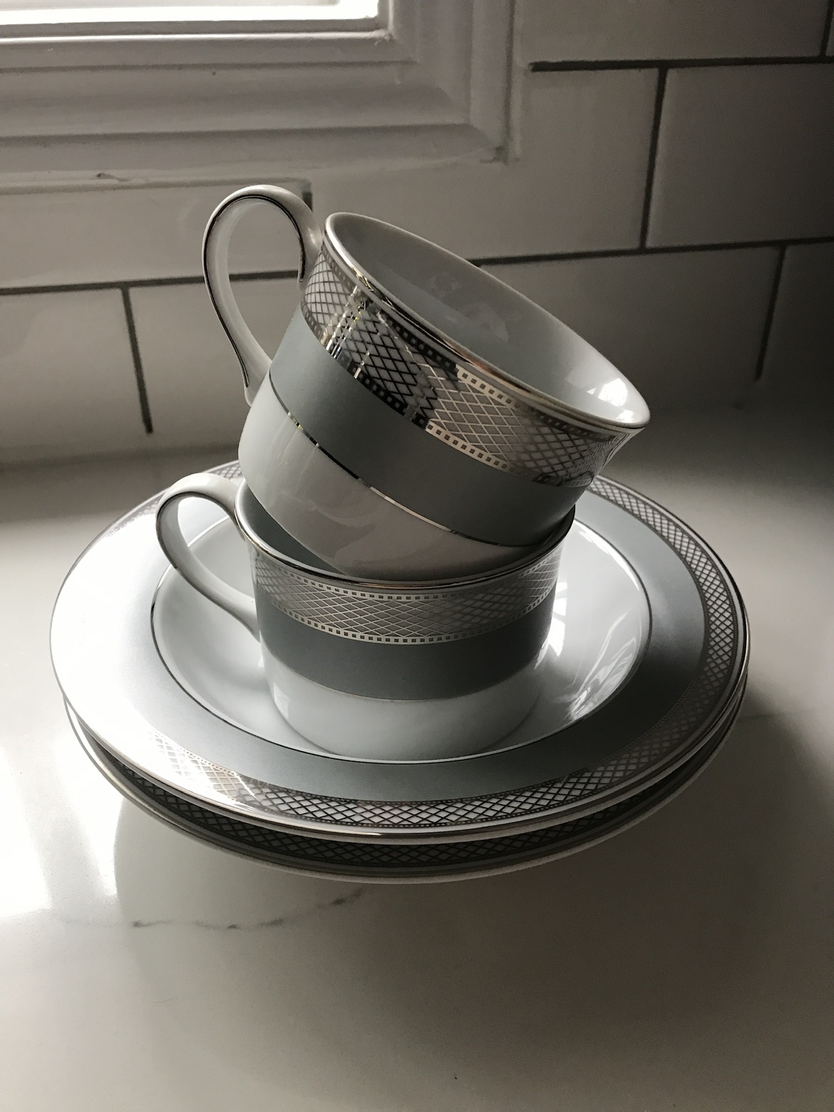Teacup and saucers