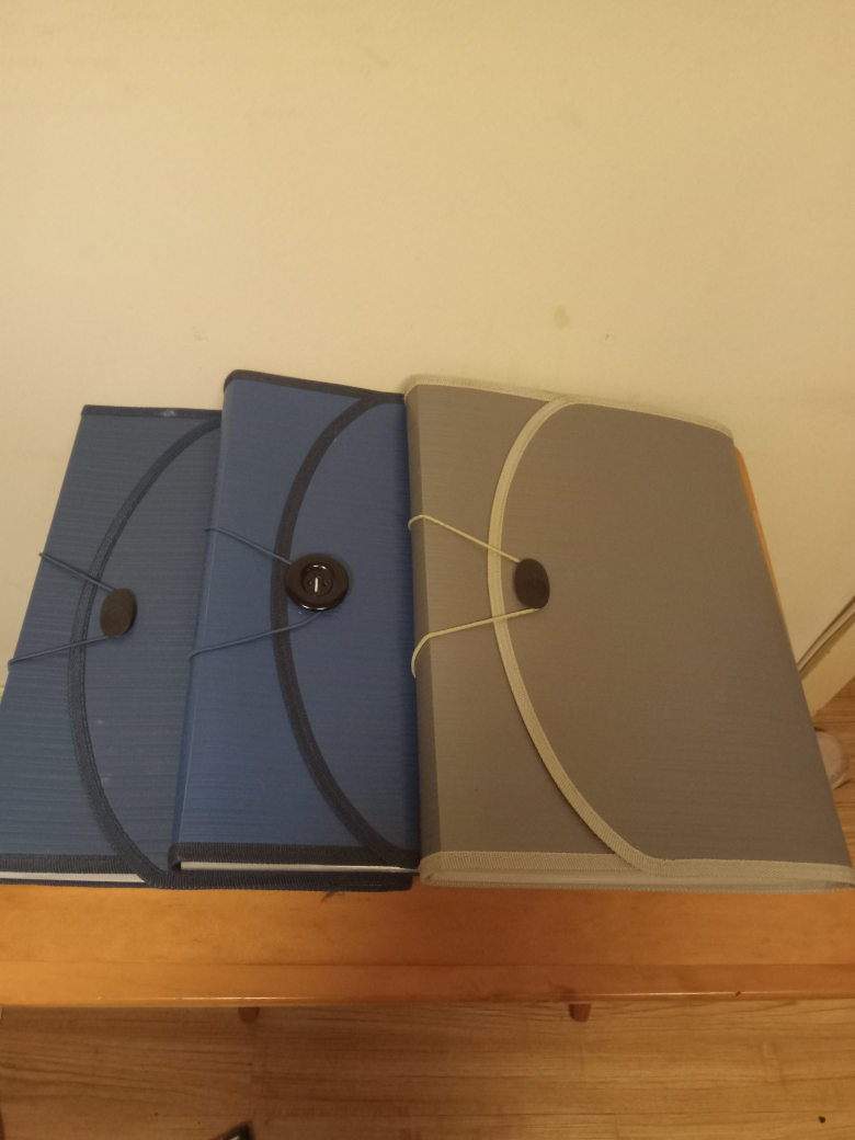 Accordian File folders