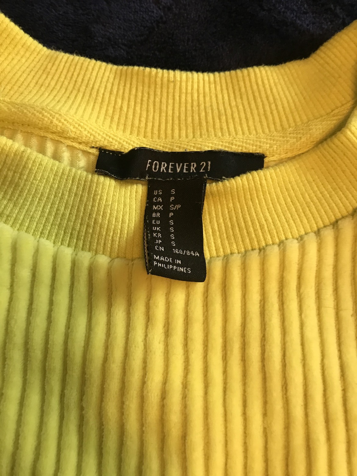 Yellow Crop Sweater - photo 2