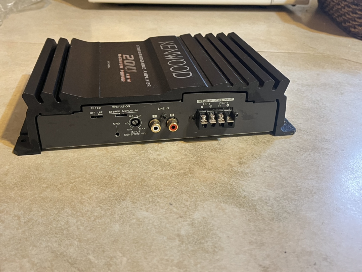 Kenwood amplifier - photo 2
