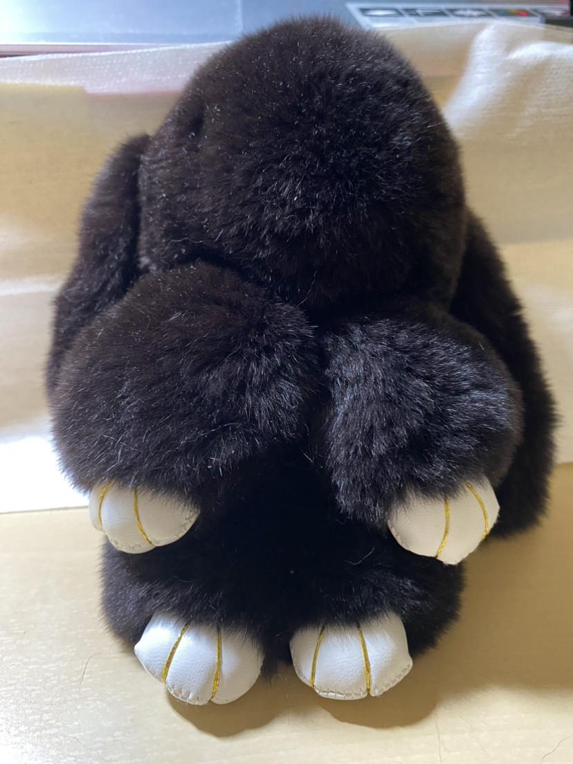 rabbit fur charms - photo 3