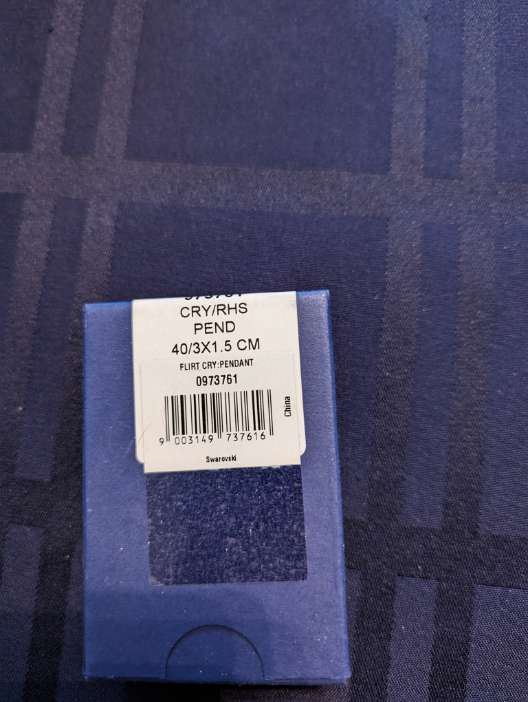 Like New Swarovski Flirt Crystal Pendant Necklace image indicator(4)