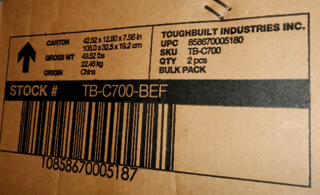 Toughbuilt C700 Foldable Saw Horses image indicator(4)