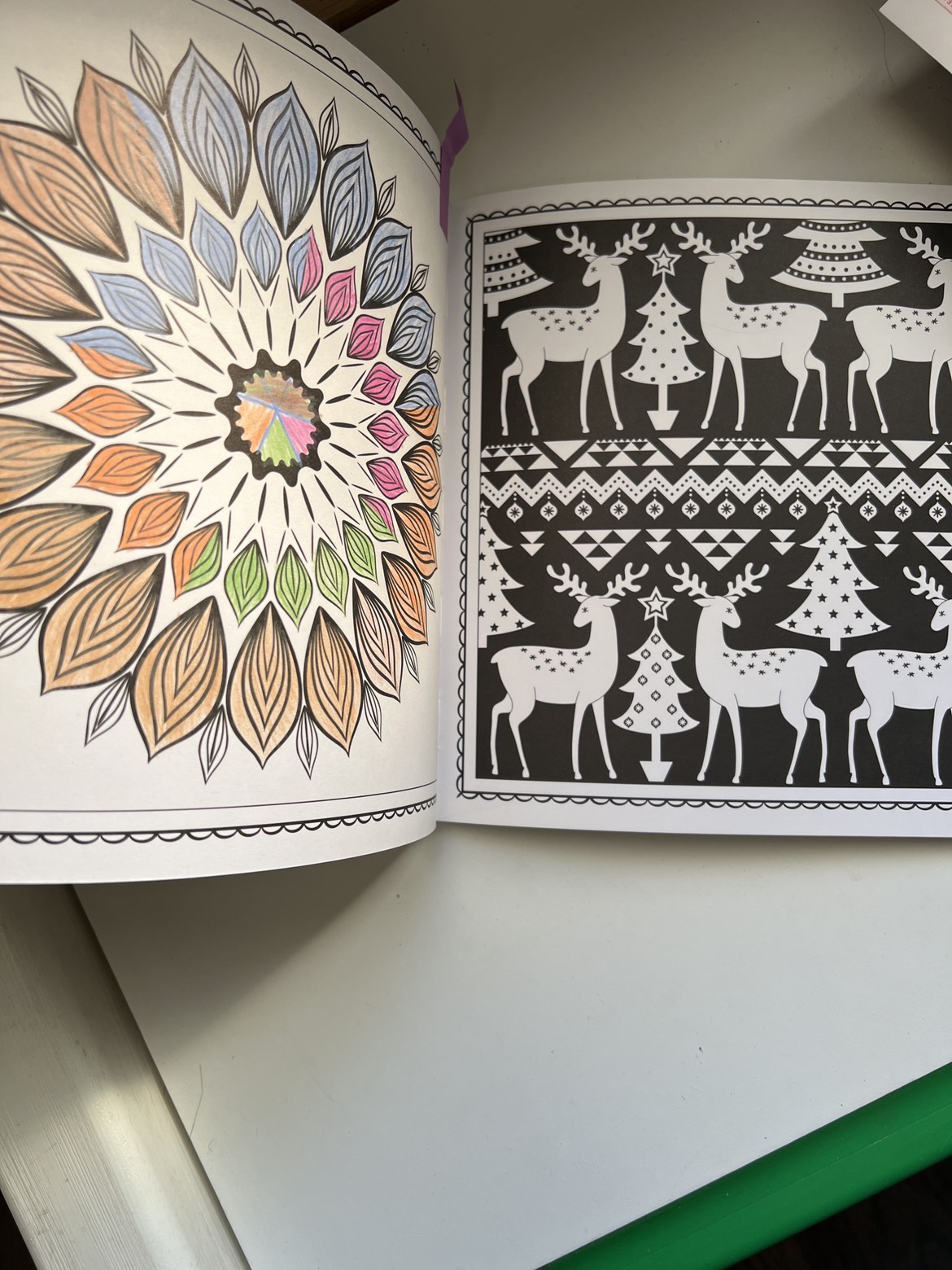 Beautiful Holiday Patterns to colour FREECYCLE 💝 image indicator(2)