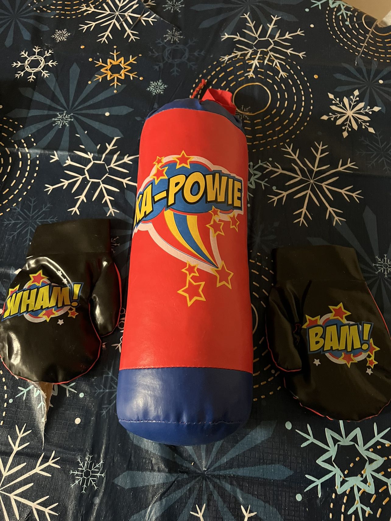 Kids punching bag set