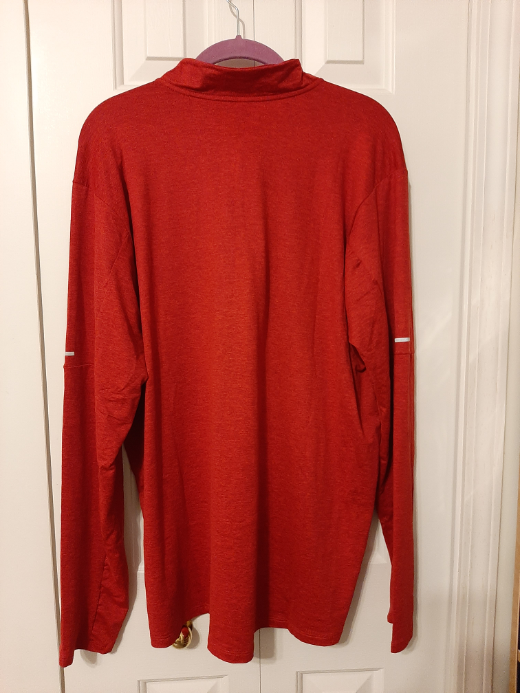 Brand New NIKE Mens Red Quarter Zip (mens XL) - photo 2