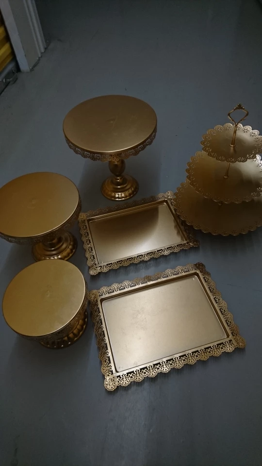 Cupcake Dessert Display trays European Style Steel - photo 2