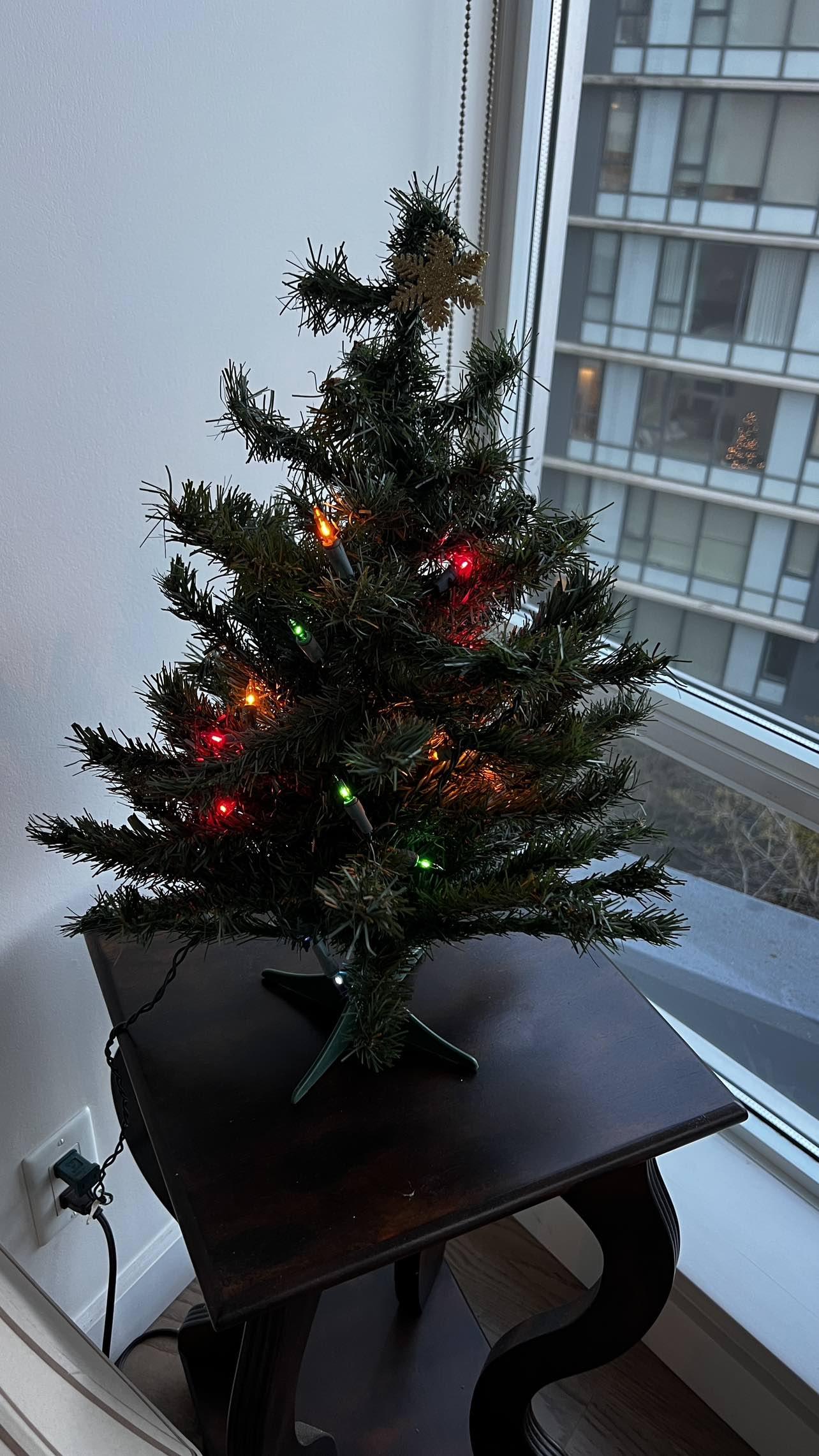 Small Christmas Tree with lights (40cm) thumbnail