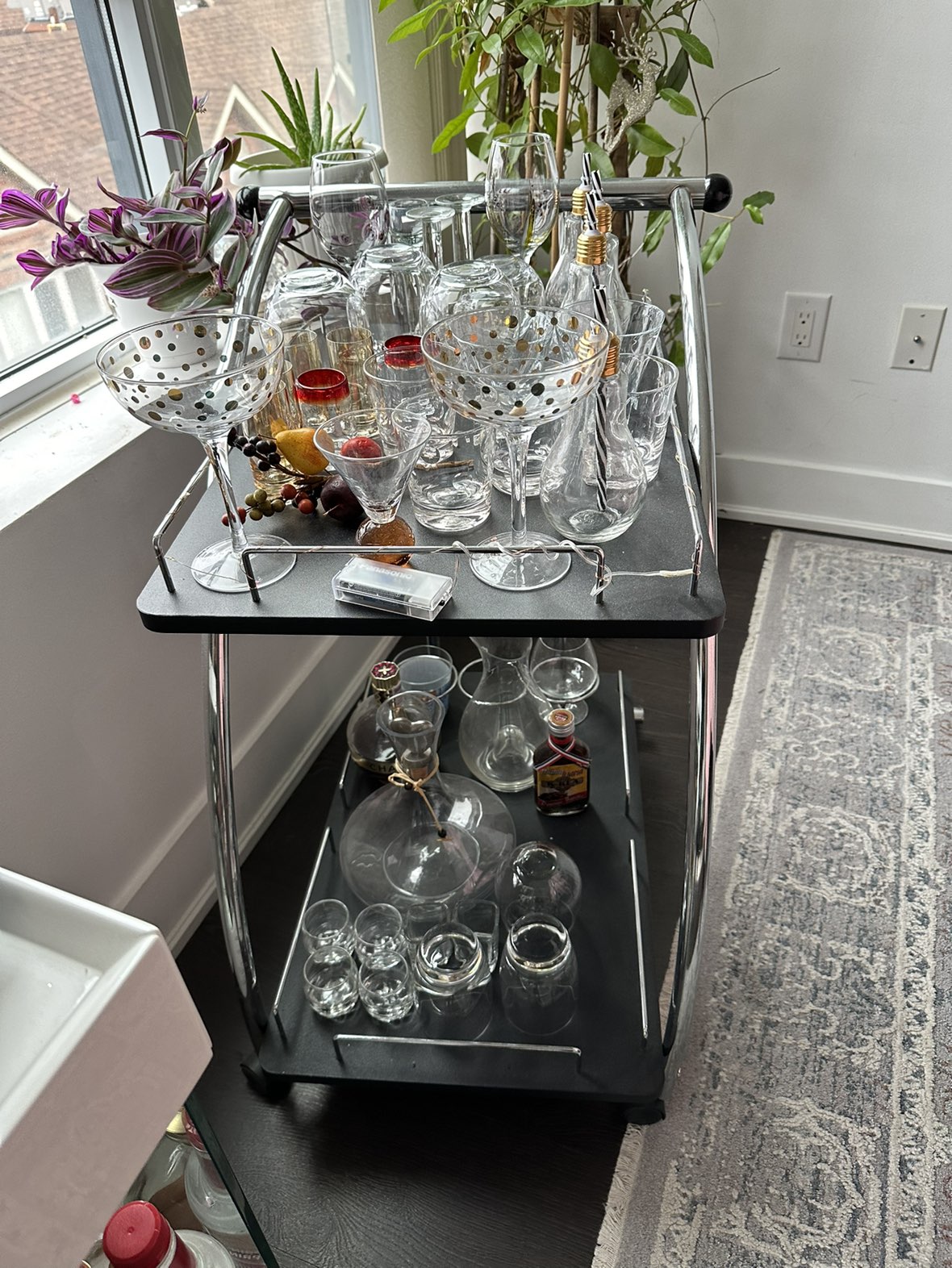 Classic Bar  cart  for sale