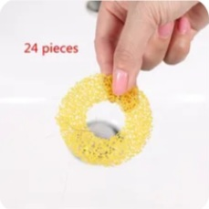 Brand New Sponge Strainer Hair Filter for Sink (23 pieces) image indicator(2)