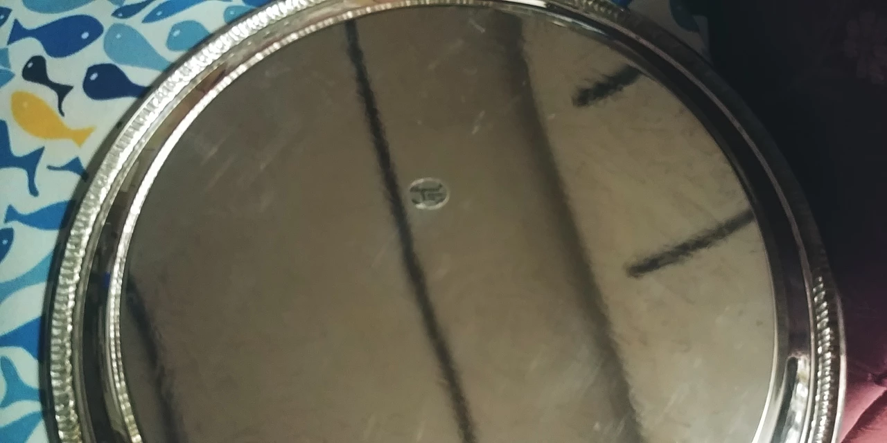 Silver Plated Tray and two Vase 🎁 image indicator(7)