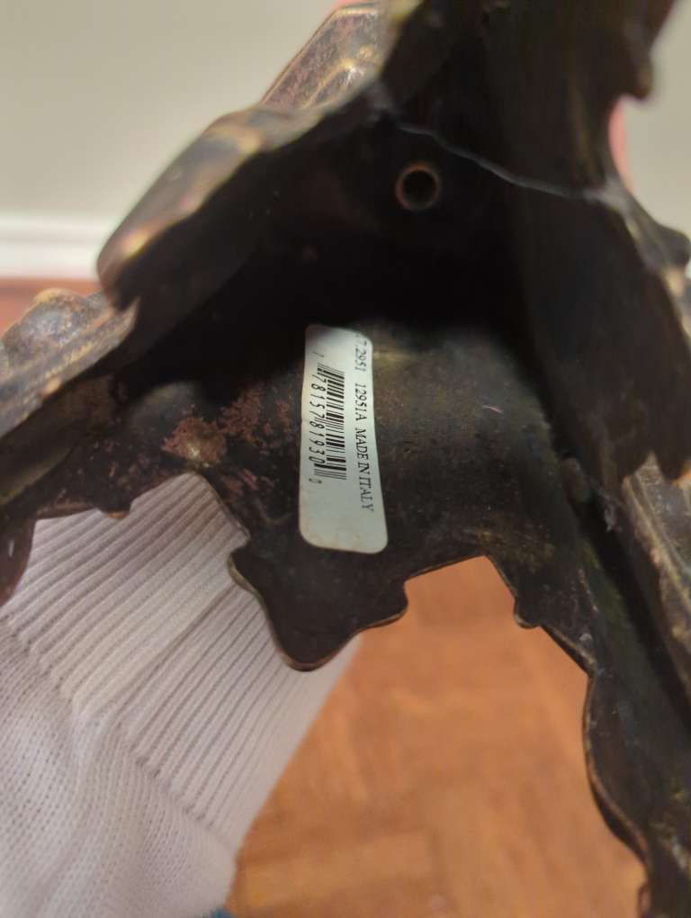 Antique candle holder - photo 4