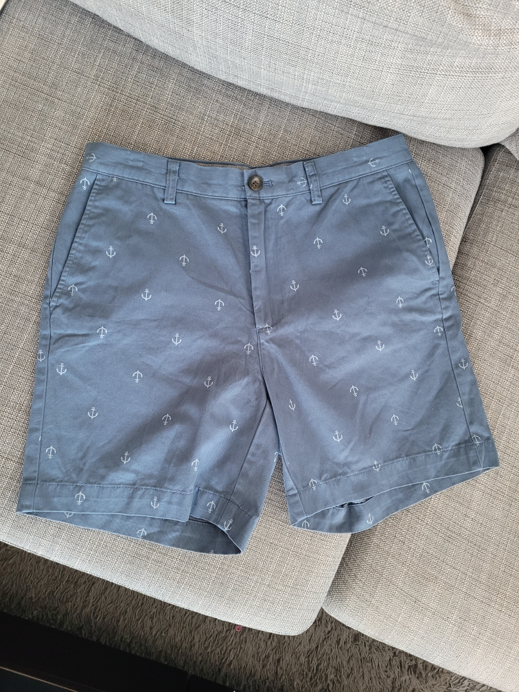 Cotton slim fit shorts ⚓️ image indicator(3)