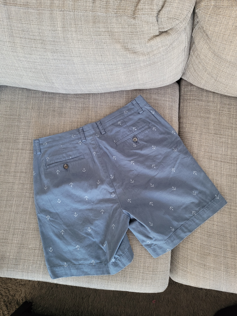 Cotton slim fit shorts ⚓️ image indicator(4)