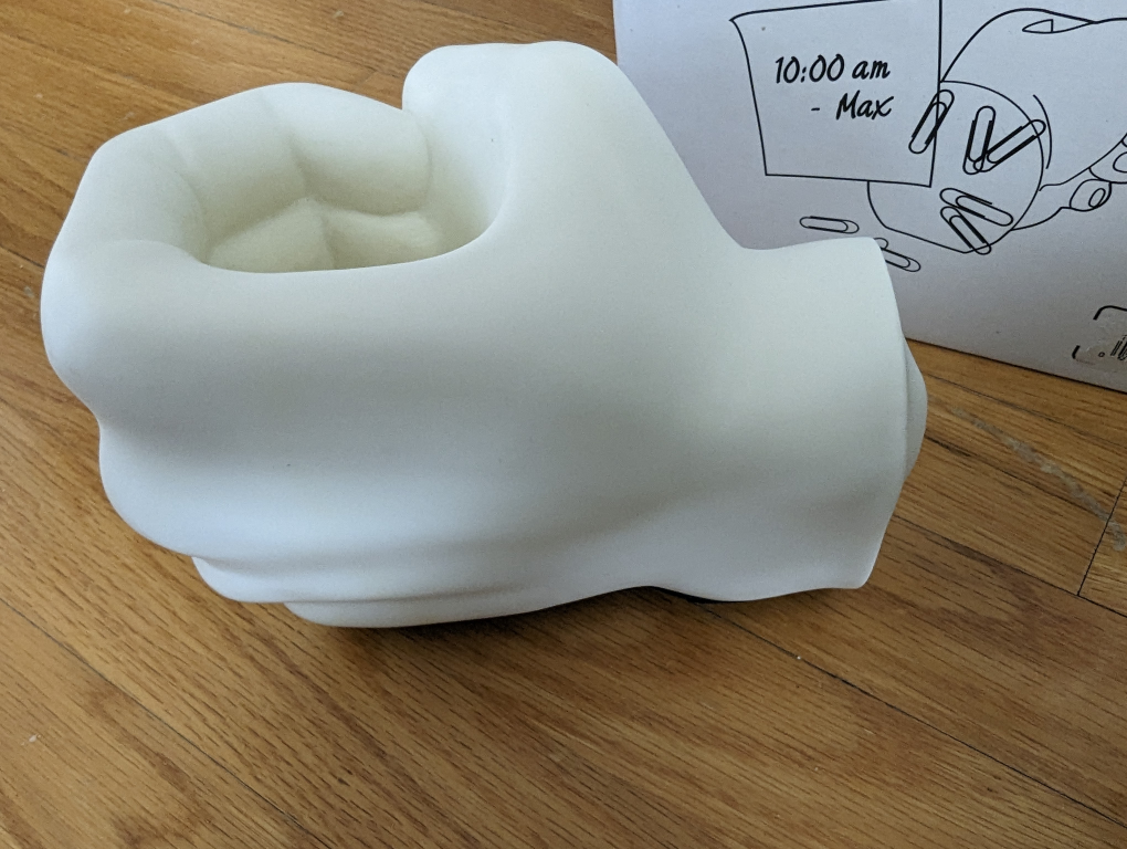 Hand Sculpture Planter/pencil/candle Holder #sellingspree - photo 4