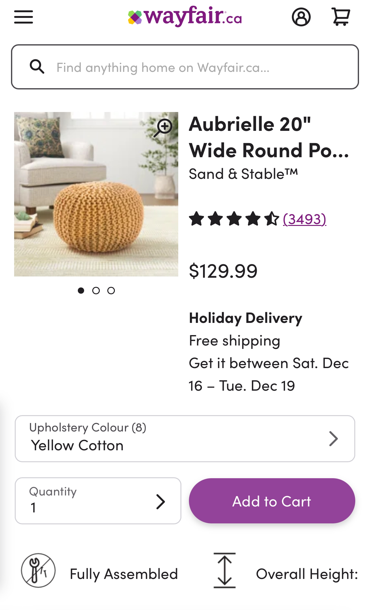 Decorative Pouf - photo 2