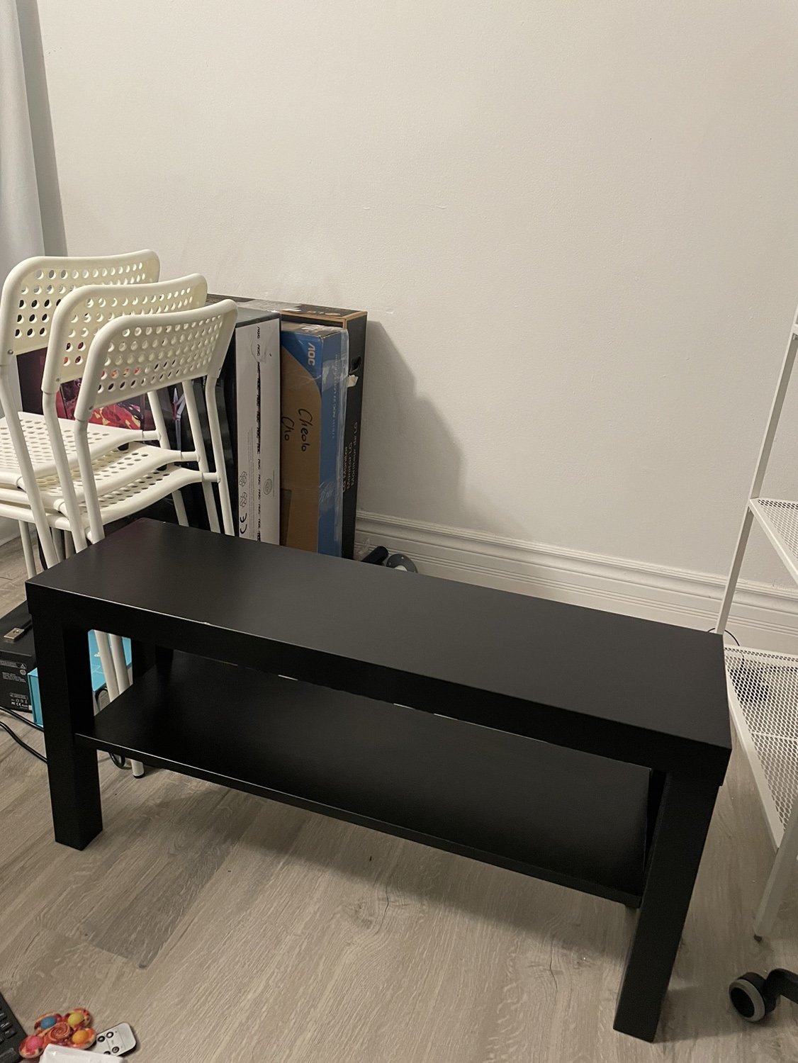 Lack- Ikea TV bench/Black
