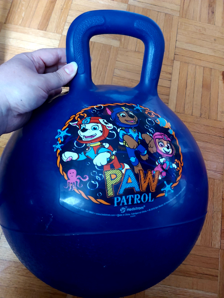 paw patrol bouncing ball